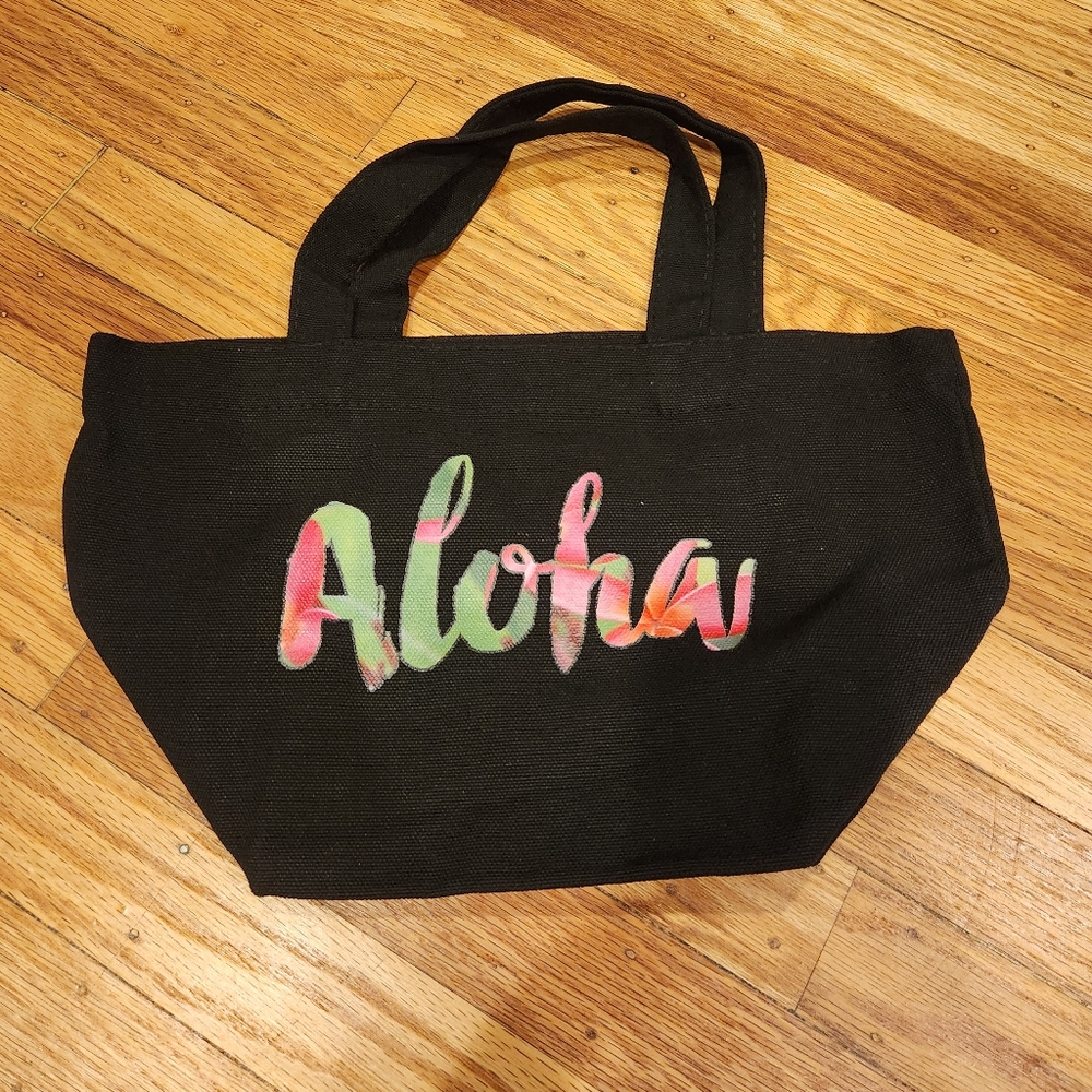 Island Vintage Coffee Aloha Mini Tote